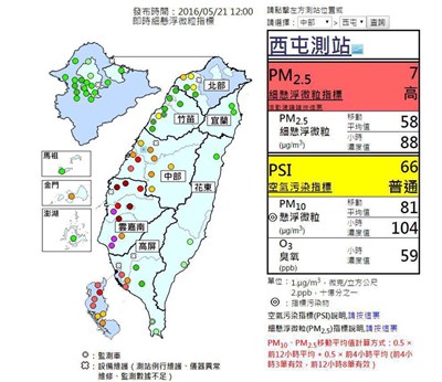大氣擴散條件不佳 台電配合降載