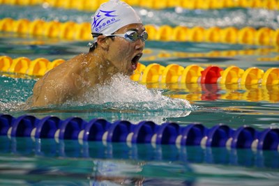 惠文視障生游出四金 恩師吳彥慶最大推手