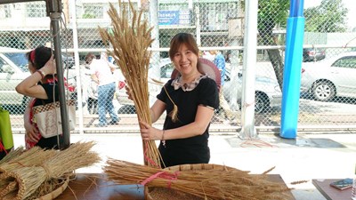 南屯一日農夫麻芛體驗營 重現古早農村生活
