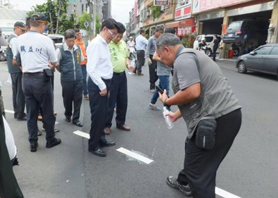 台電大里國光路管挖影響行車 市府協調中央落實監督及加速道路修復