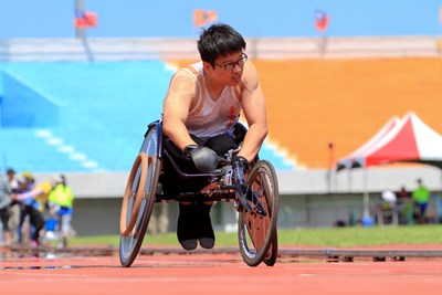 全國身心障礙國民運動會 林建宏田徑自我突破成績亮眼