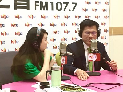 林市長：蔡總統國家主張平穩 有助解決台灣面臨問題