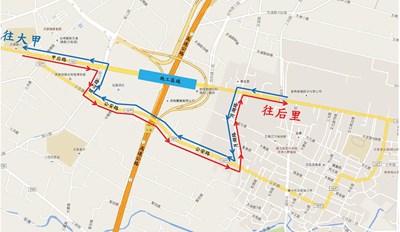 連日大雨影響道路工程 甲后路自后科路三段至眉山路口封閉延期