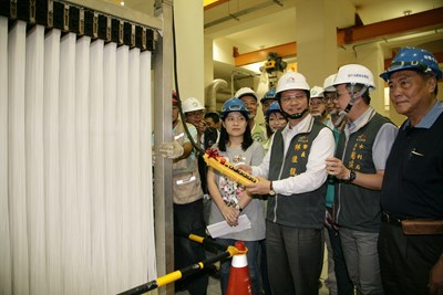 水湳打造全國首座「中水道社區系統」 首部濾水系統今安裝完成