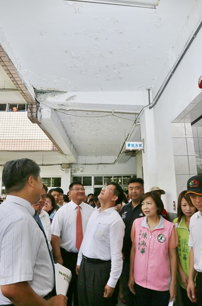 市府補助西苑高中改善老舊校舍 完善學習環境