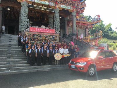 豐原南興宮捐越野警備車 嘉惠地方