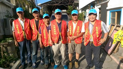 發揮志工專業力量 中市職業工會協助台東災後重建