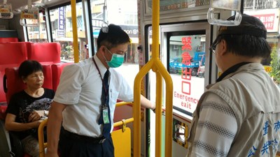 把關乘車安全 中市府抽檢大眾運輸車輛