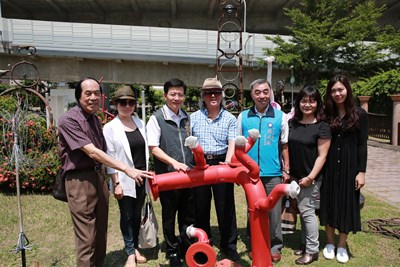 回收物化身藝術品  環保藝術節展出花鳥造型創意秀