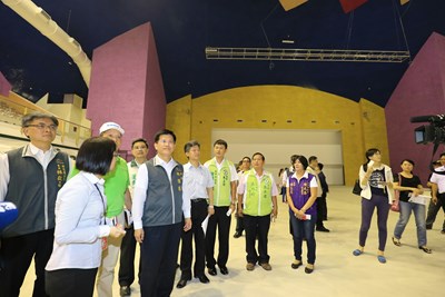 視察洲際迷你蛋  林市長：打造全台首座棒球運動休閒園區