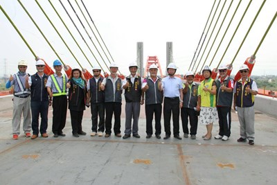 烏日溪尾大橋工程進度超前 預計10月完工