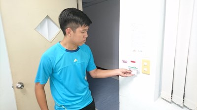 西屯公所「節能來電卡」 民眾借用里活動中心不再浪費電