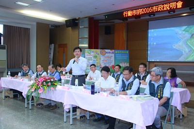 市政說明會第二場梧棲登場 林市長：台中已經開始改變