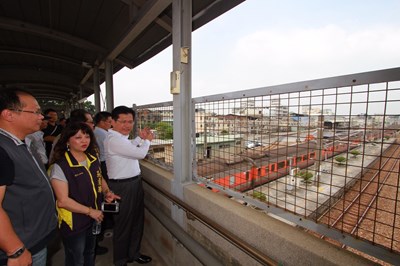成追線雙軌化預計110年完工 林市長籲一併施作大慶至烏日段的高架化工程