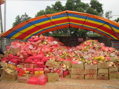 市府推「以功代金」環保祭祀政策 減緩空汙並協助弱勢