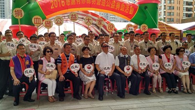 中市民政局與麗明營造合辦捐血活動 600人熱血響應