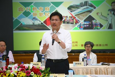 市政說明會北區場 林市長傾聽基層建議