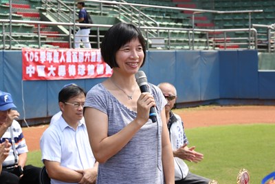 人言盃大專棒球聯賽開幕  林副市長期勉選手樂在運動中