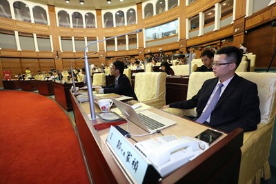 青年議會敲槌開議 林市長備詢傾聽青年心聲