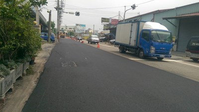 大雅區中山路、中清東路施作路平 下月初完工