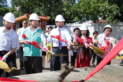 東區成功國小老舊校舍拆除重建 林市長：續推8年50億老舊校舍改建計劃