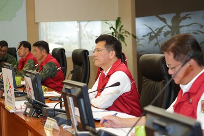 【莫蘭蒂】林市長主持第二次工作會報 調整災害應變模式