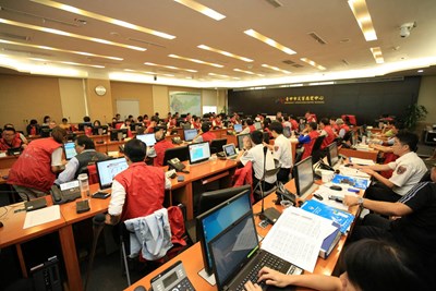 莫蘭蒂颱風圈籠罩中南部 中市府第3次工作會報密切掌握災情