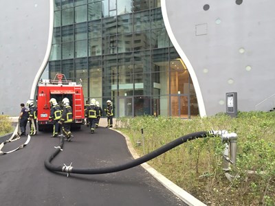 台中國家歌劇院將開幕 消防演練再升級