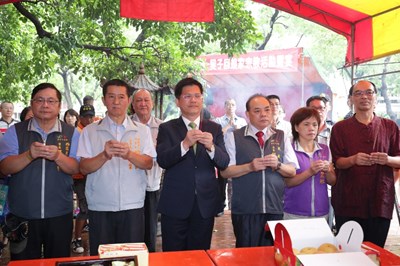 西區茄冬老樹1025年千秋壽典 林市長祝壽祈求四時無災