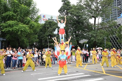 台中國際踩舞祭 舞蹈踩街展演夏綠地公園熱鬧登場