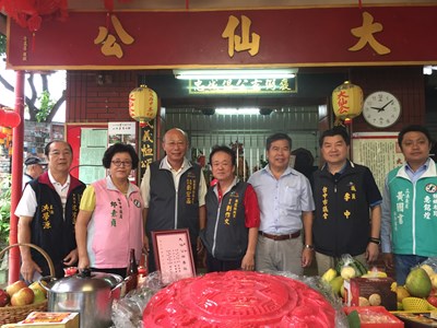 大仙公義民廟誕辰 中市府獻120斤新丁粄