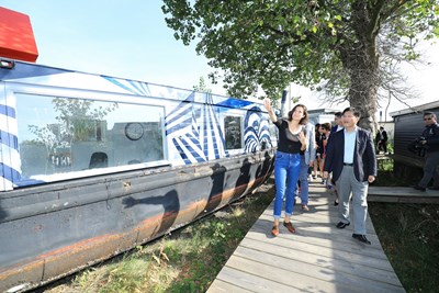 荷蘭水岸舊工業區轉型生態園區  外埔綠能園區借鏡