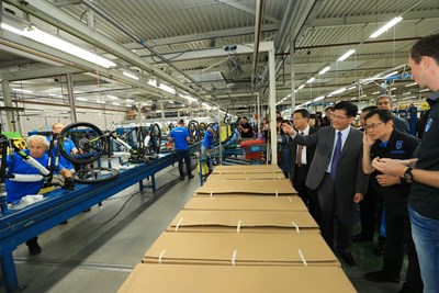 台中捷安特揚名國際  林市長訪歐洲總部 合作推動自行車369計畫