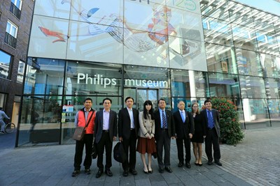 參訪荷蘭飛利浦博物館  推動水湳經貿園區智慧照明
