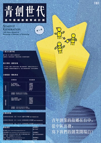 中市府推舊城創業育成計畫 30日徵選說明會