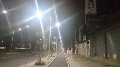 中市路燈維護業務 近8成市民滿意