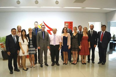 「樂活台中食安篇APP」成效獲肯定 德國青年公務員聯盟前來取經