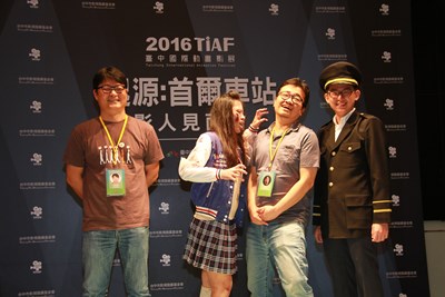 《屍速列車》導演延尚昊訪台首度見面會 新聞局長力邀到台中勘景拍片