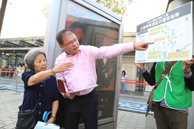 台中鐵路高架化通車 中市交通局長勘查檢討交通措施