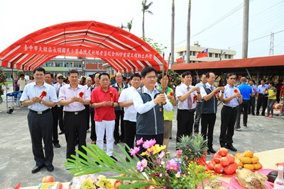 永順國小老舊校舍重建動土 林市長：8年50億提供孩子優質教學環境