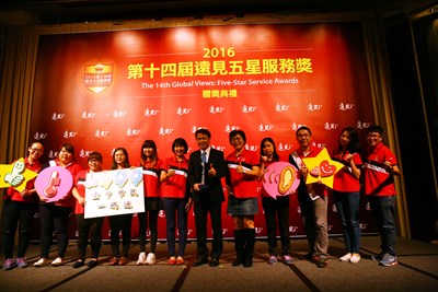 中市1999便民專線蟬聯遠見雜誌五星服務獎冠軍 林副市長北上受獎