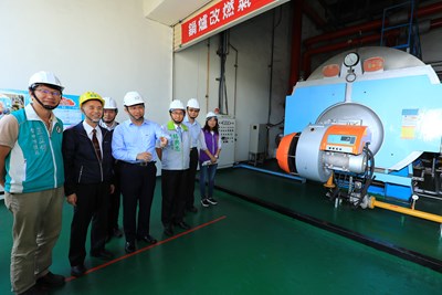 中市補助重油鍋爐改採天然氣  林市長強調預算無上限