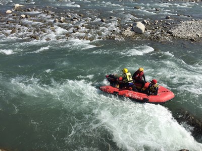 建構中彰投苗水域救援機制 中市消防局辦理急流船艇訓練班