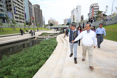金質獎肯定 台中首座LID水岸「柳川」年底開放