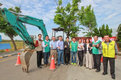 大安東安里自來水延管工程明年3月完工 在地普及率22%跳升76%