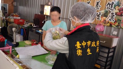 中市衛生局抽驗銀耳及截切水果 不合格產品下架並依規處理