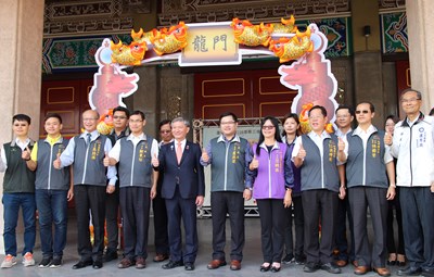 「鯉躍龍門 祈福獻禮」 張副市長參加孔廟第3場祈福許願活動