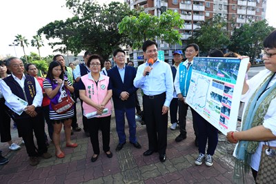 「台中之心」計畫興大路段廊道工程啟動 打造人本友善環境