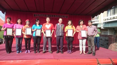 中市府推動身障雙老家庭關懷服務 清水福氣社區在地資源支持