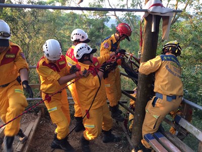 中彰消防局聯合演訓 提升區域救災能量